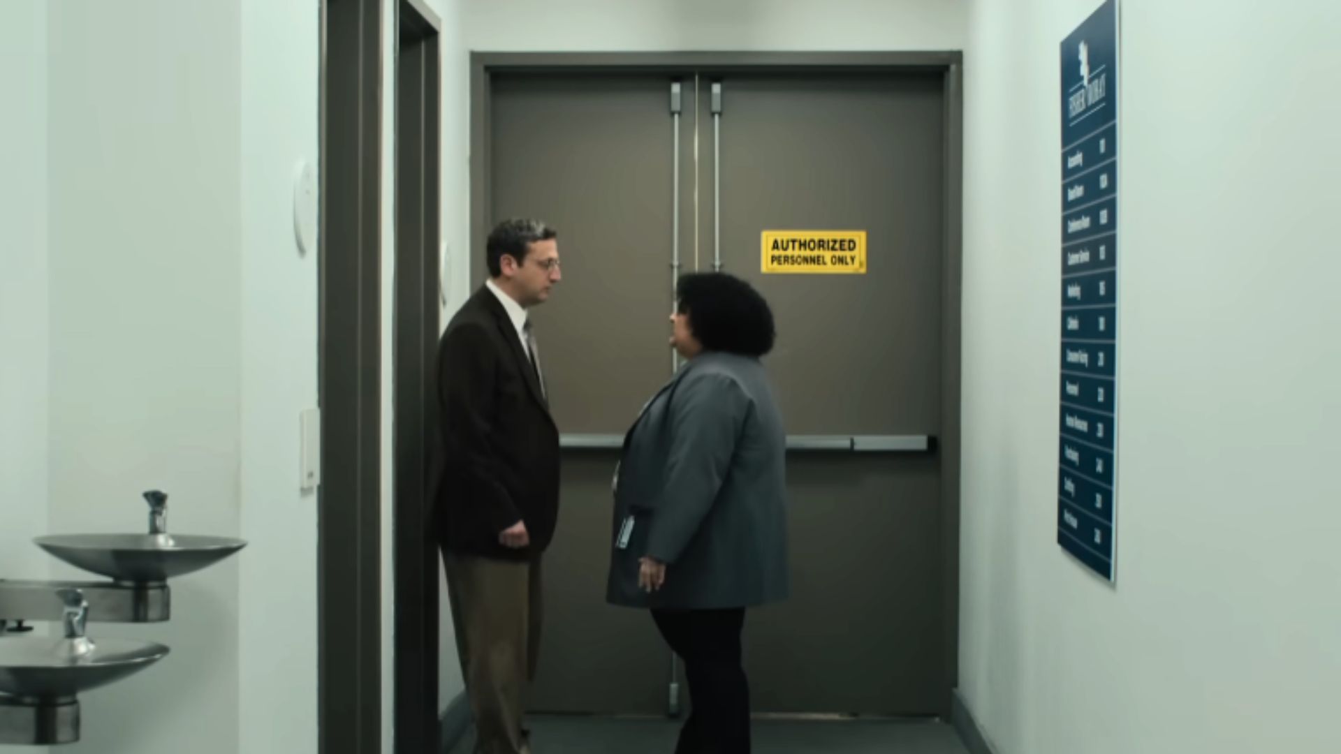Ron&#039;s moment from The Chair Company | Image via HBO Max