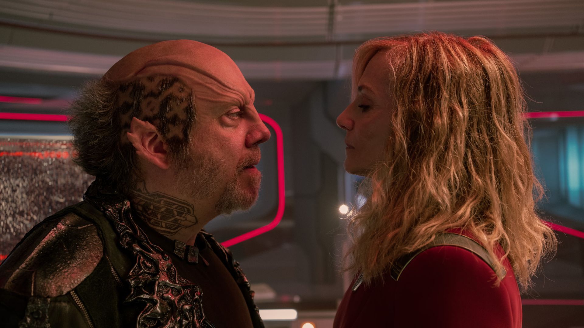 A still from Star Trek: Starfleet Academy (Image via Star Trek)