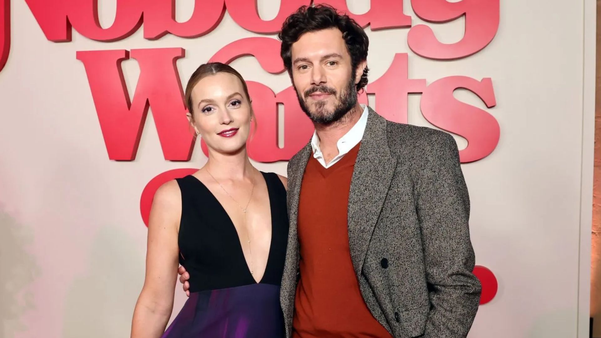 Adam Brody and Leighton Meester on Nobody Wants This (Image via Getty)