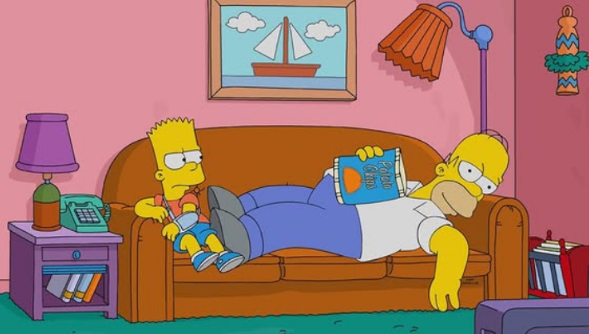 The Simpsons (Image via Instagram/@thesimpsons)