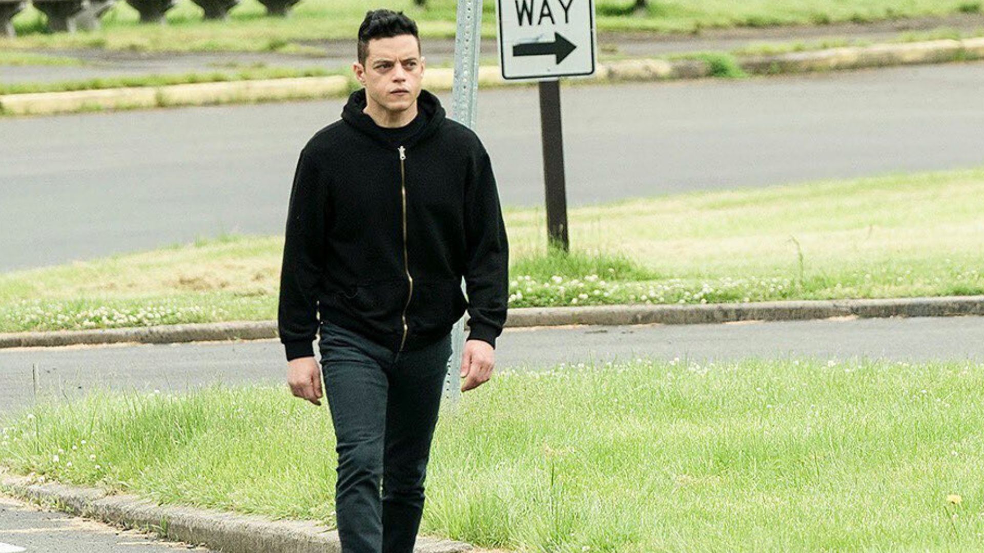 Rami Malek in Mr. Robot | Image via Instagram: whoismrrobot