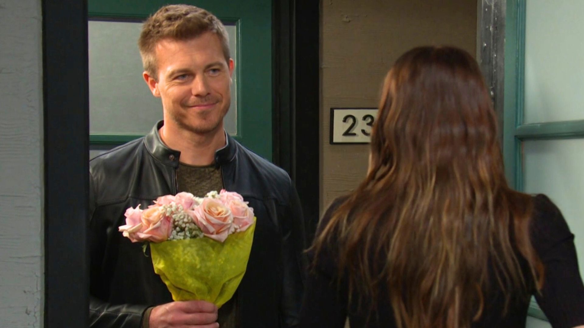 Jeremy quickly visits Stephanie on Days of our Lives | Image: Peacock