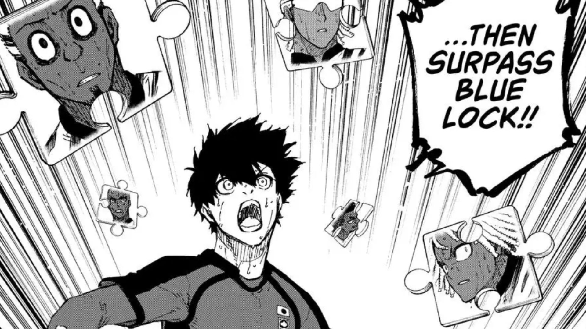 Isagi instigating team Nigeria (Image Source: K Manga)