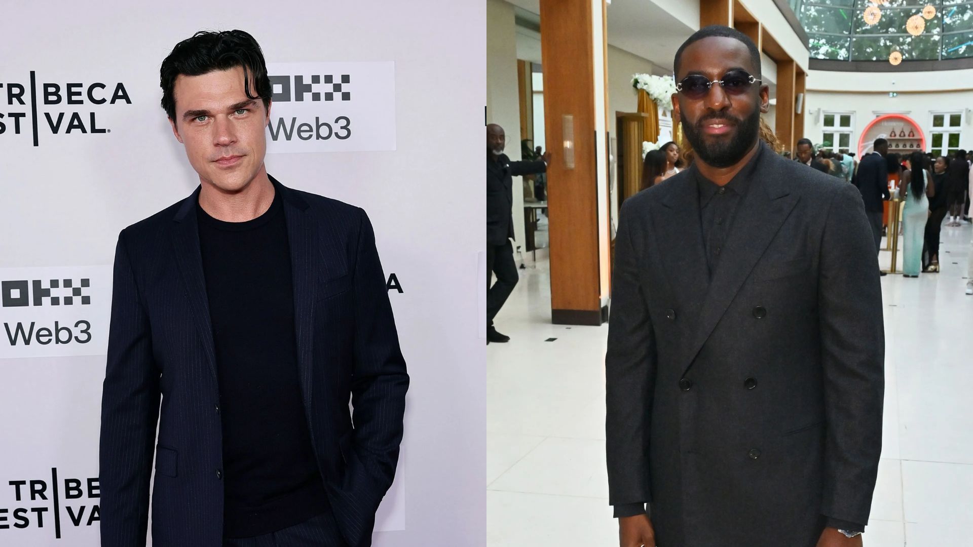 Finn Wittrock and Ashley Thomas (Images via Getty)