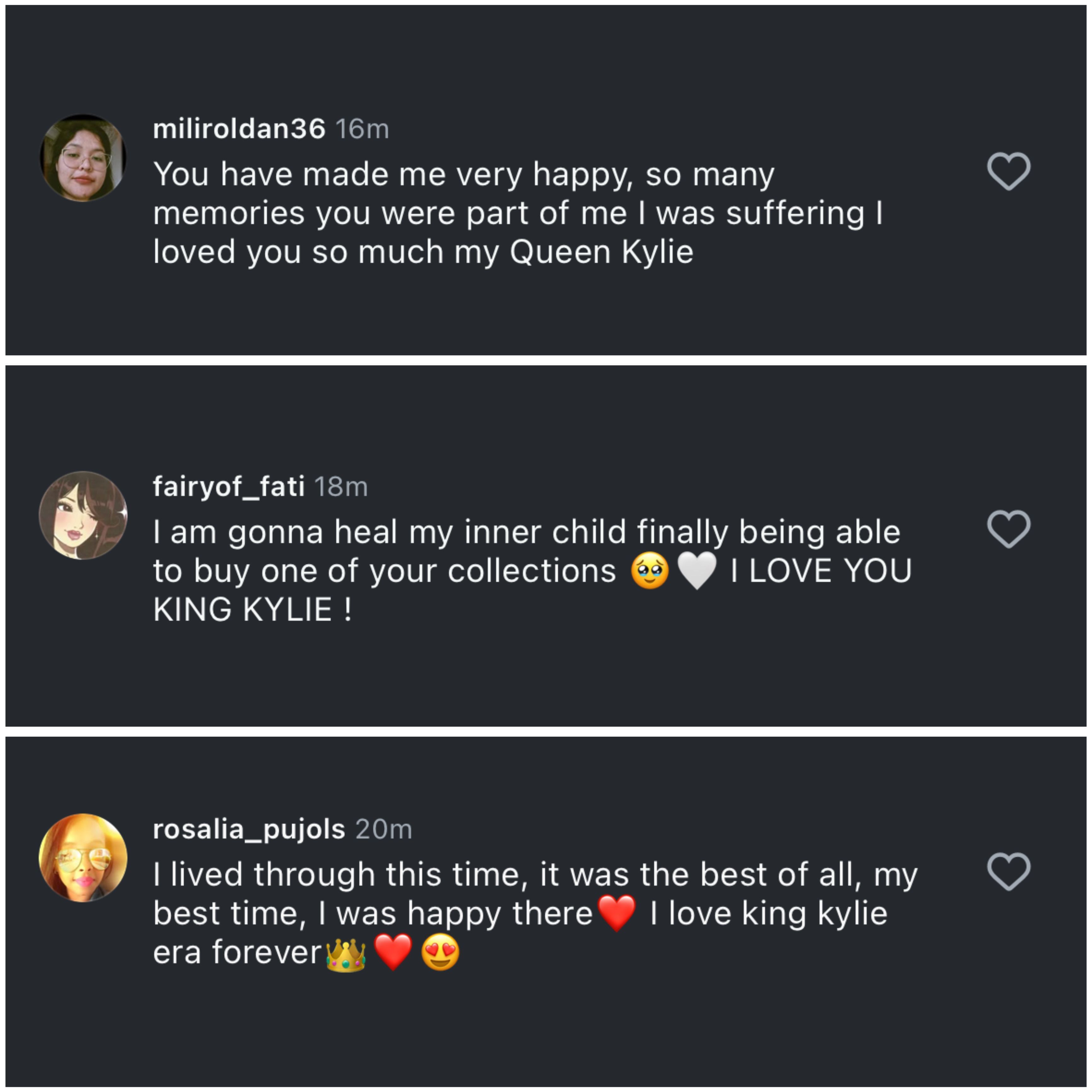 Fans react to Kylie&rsquo;s post (Image via Instagram/@mykyliejenner)