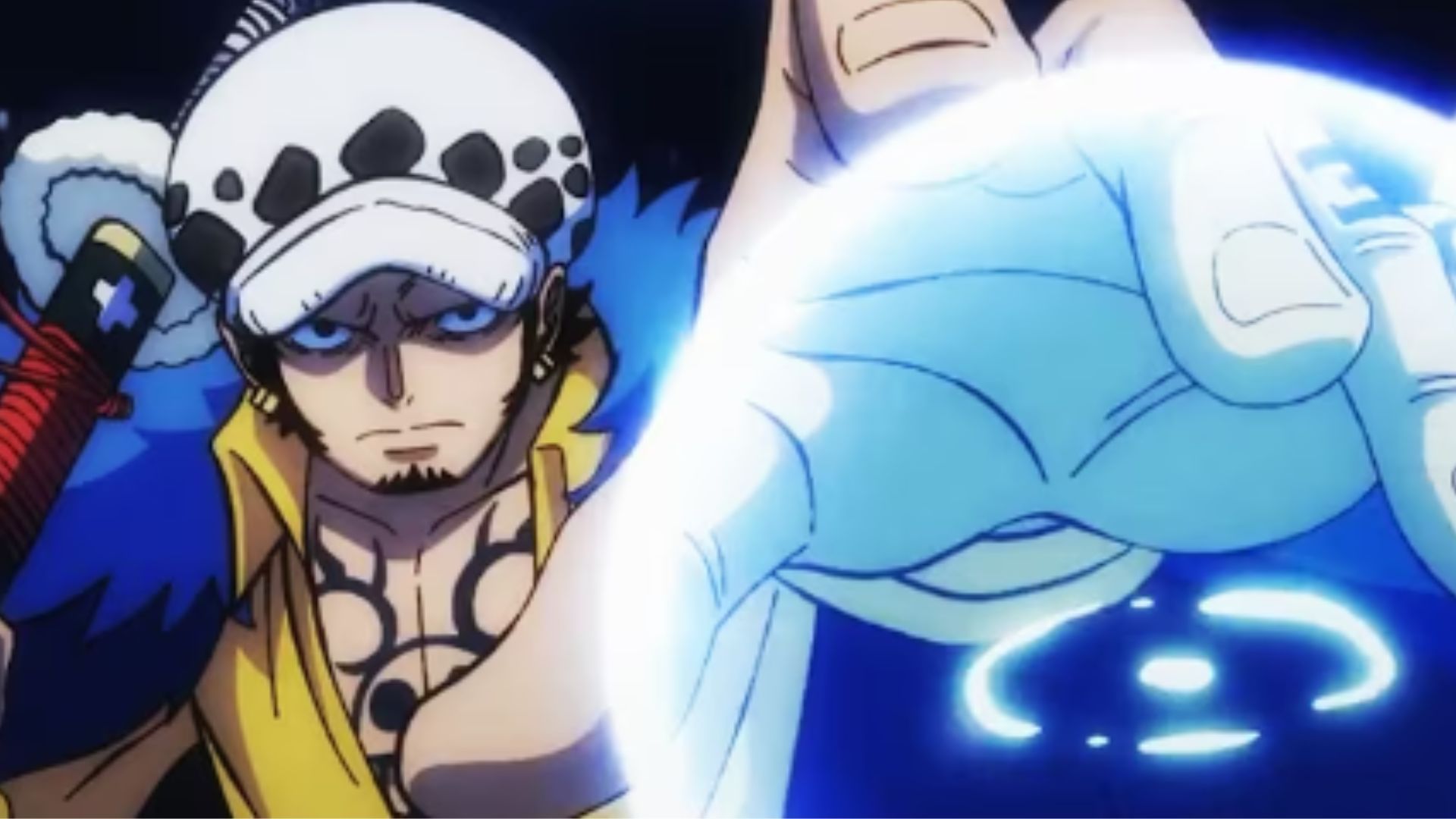 Law using his &#039;Room&#039; ability (Image Source: Toei Animation)