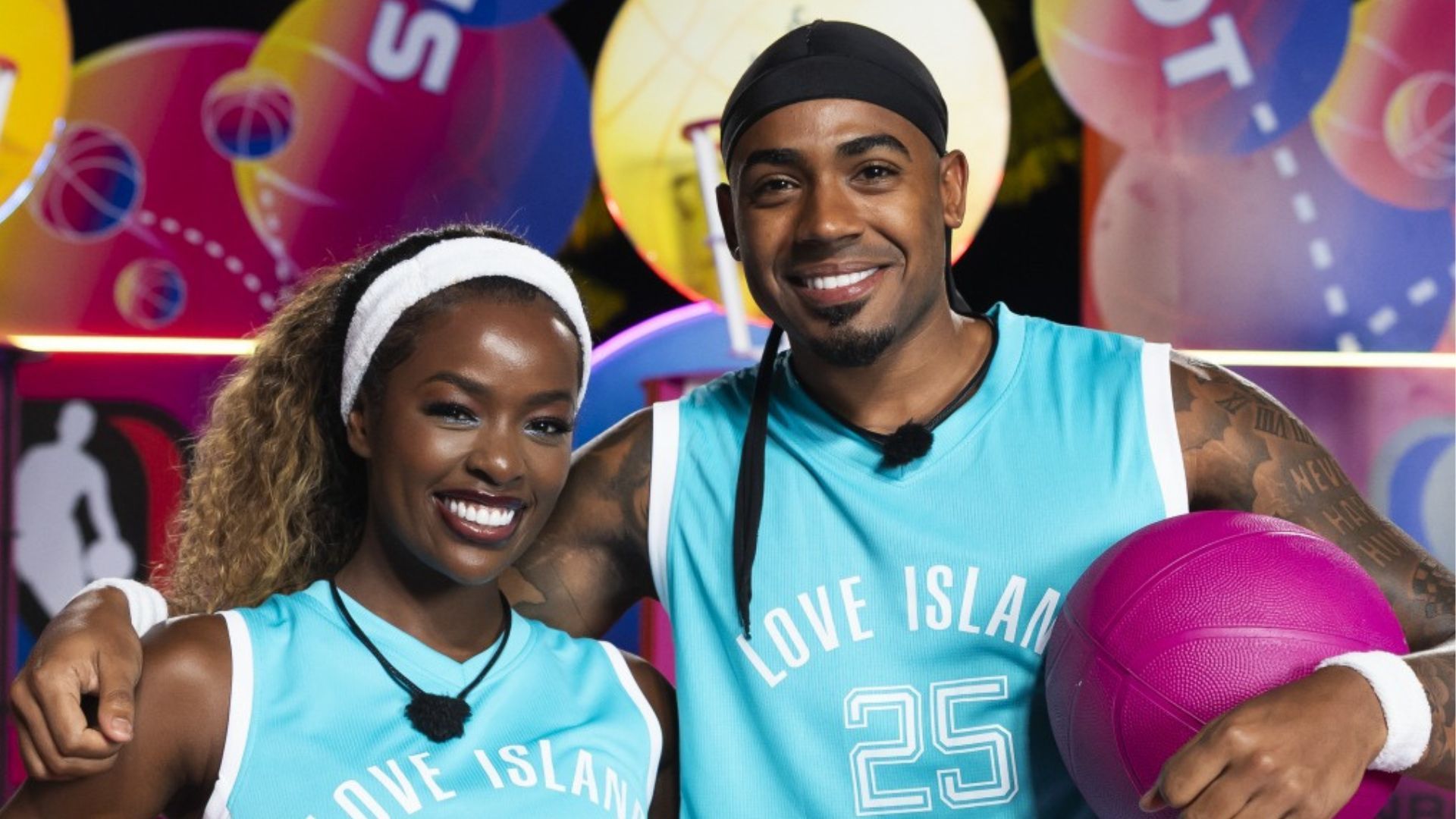 Tyrique and Justine from Love Island Games Season 2 | Image via Instagram/ @loveislandusa