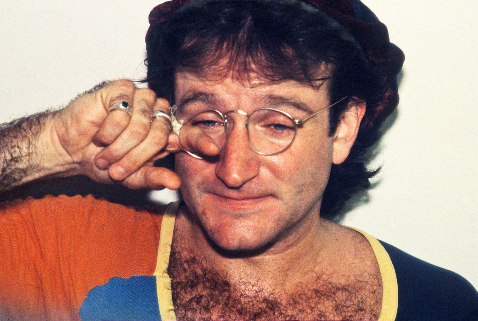 Robin Williams Backstage After &#039;A VIP Night On Broadway&#039; - Source: Getty