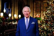 King Charles III Delivers His Christmas Speech For The First Time - Source: Getty