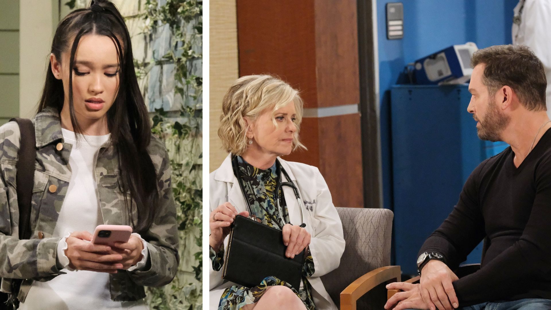 Days of our Lives Sophia, Kayla, and Brady | Image: JPI