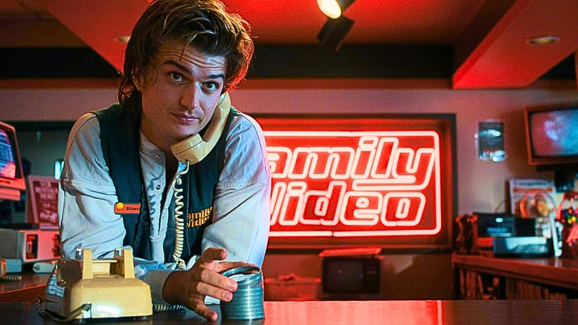 Joe Keery as Steve Harrington in Stranger Things (Image via Netflix)