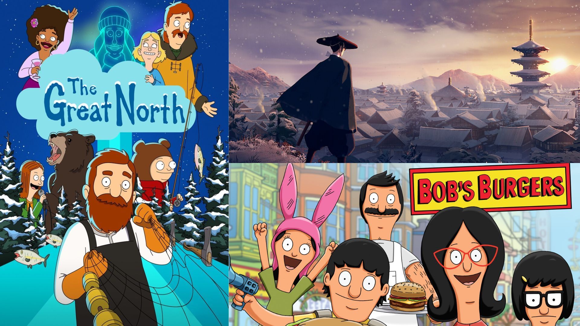 Animated shows similar to The Great North | Images via JustWatch, Prime Video &amp; Netflix