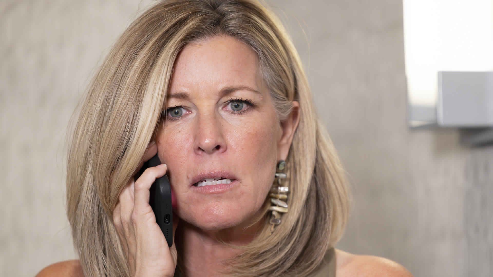 General Hospital&#039;s Carly looks surprised. | Image Source: ABC