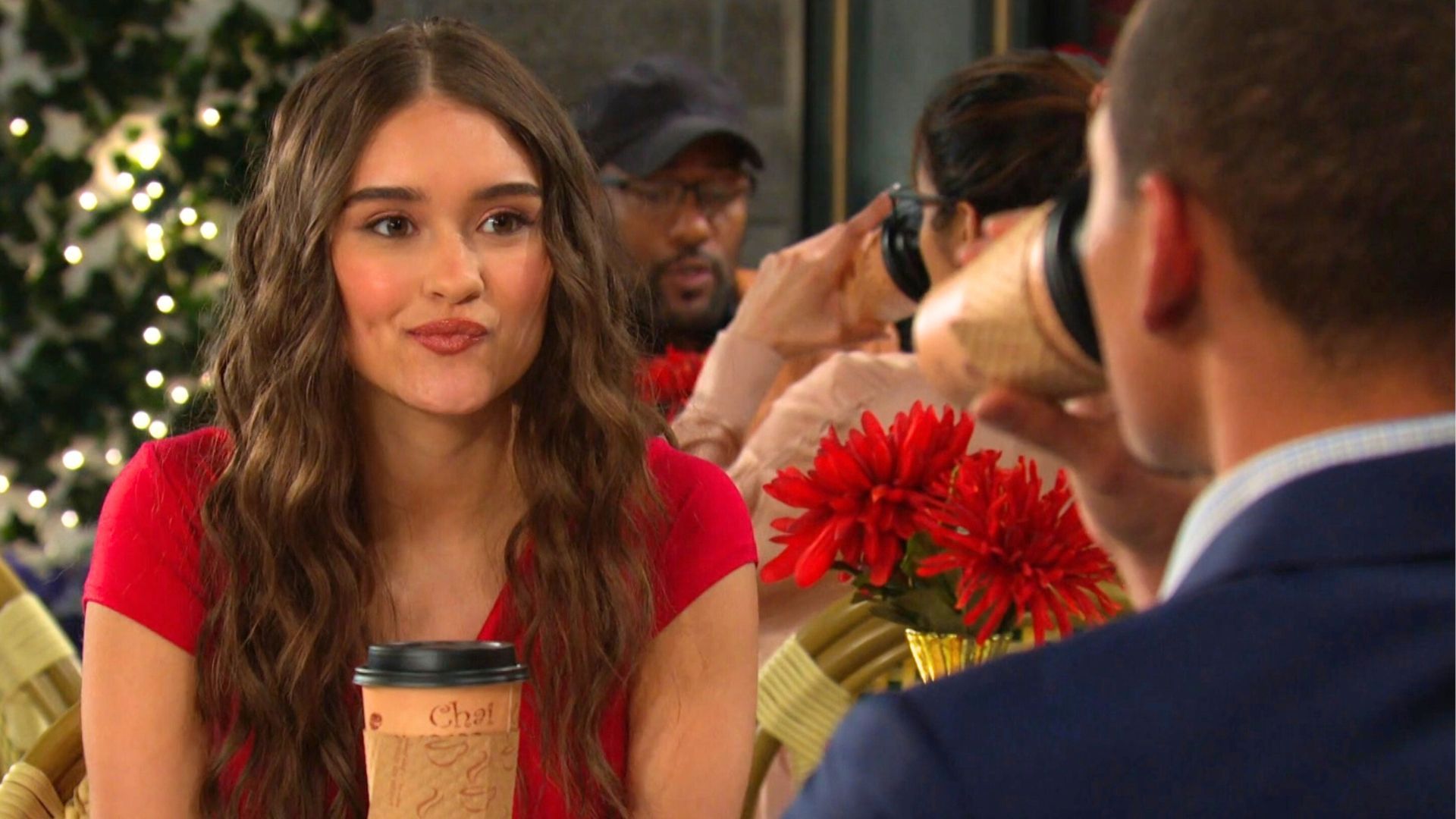 It&#039;s clear that Ari is interested in Theo | Image: Peacock
