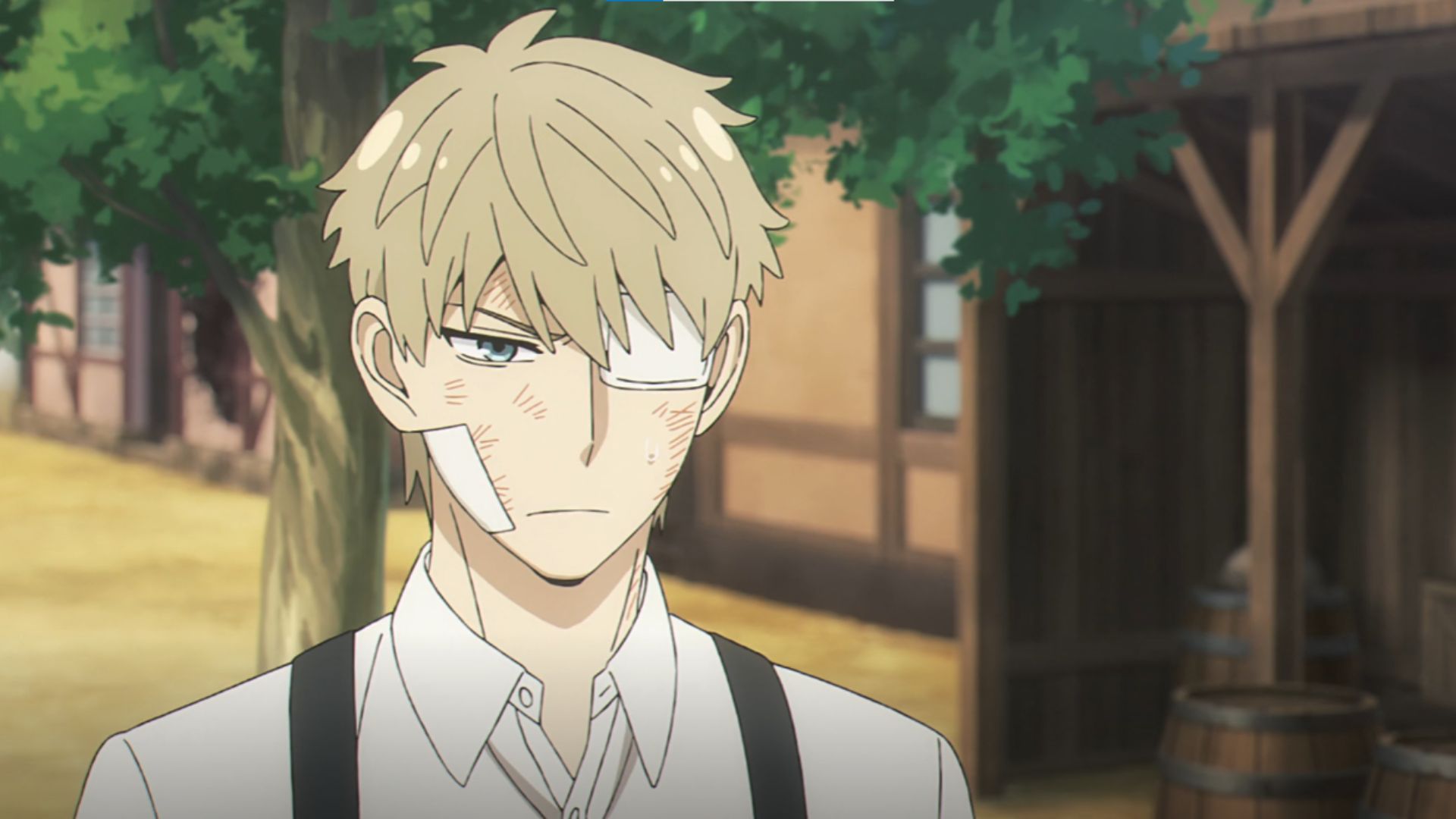 Injured Loid, as seen in Spy x Family Season 3 Episode 3 (Image credit: Wit Studio and CloverWorks)