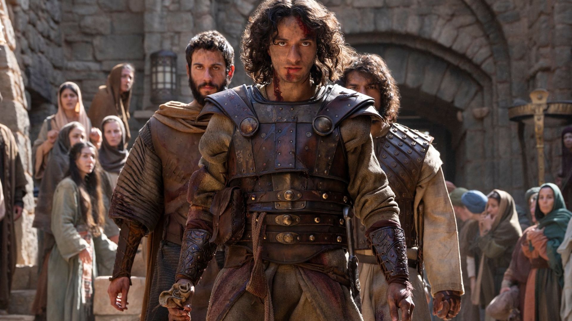 Michael Iskander as David in House of David (Image Via: X/@watchonwonder)