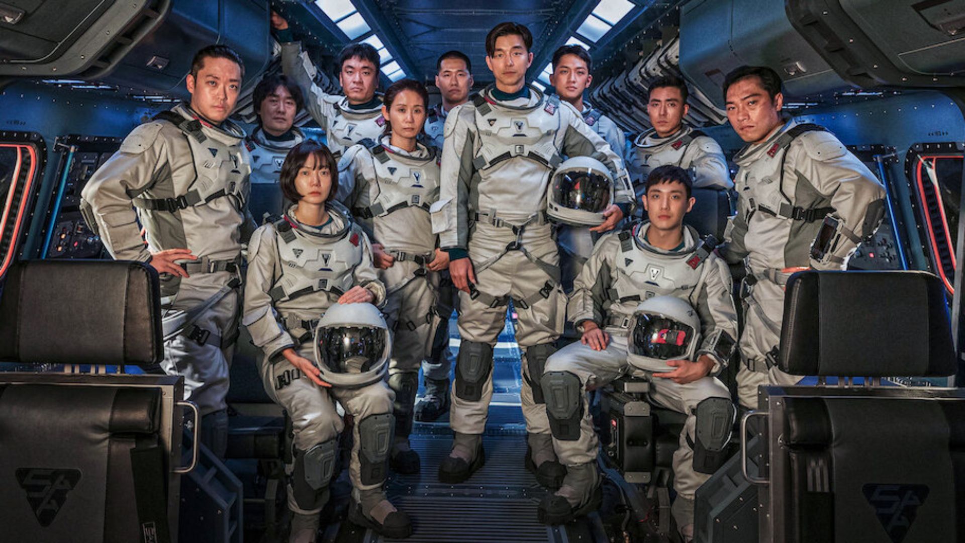 The Silent Sea uses the great big space as the setting of its story (Image via Netflix)