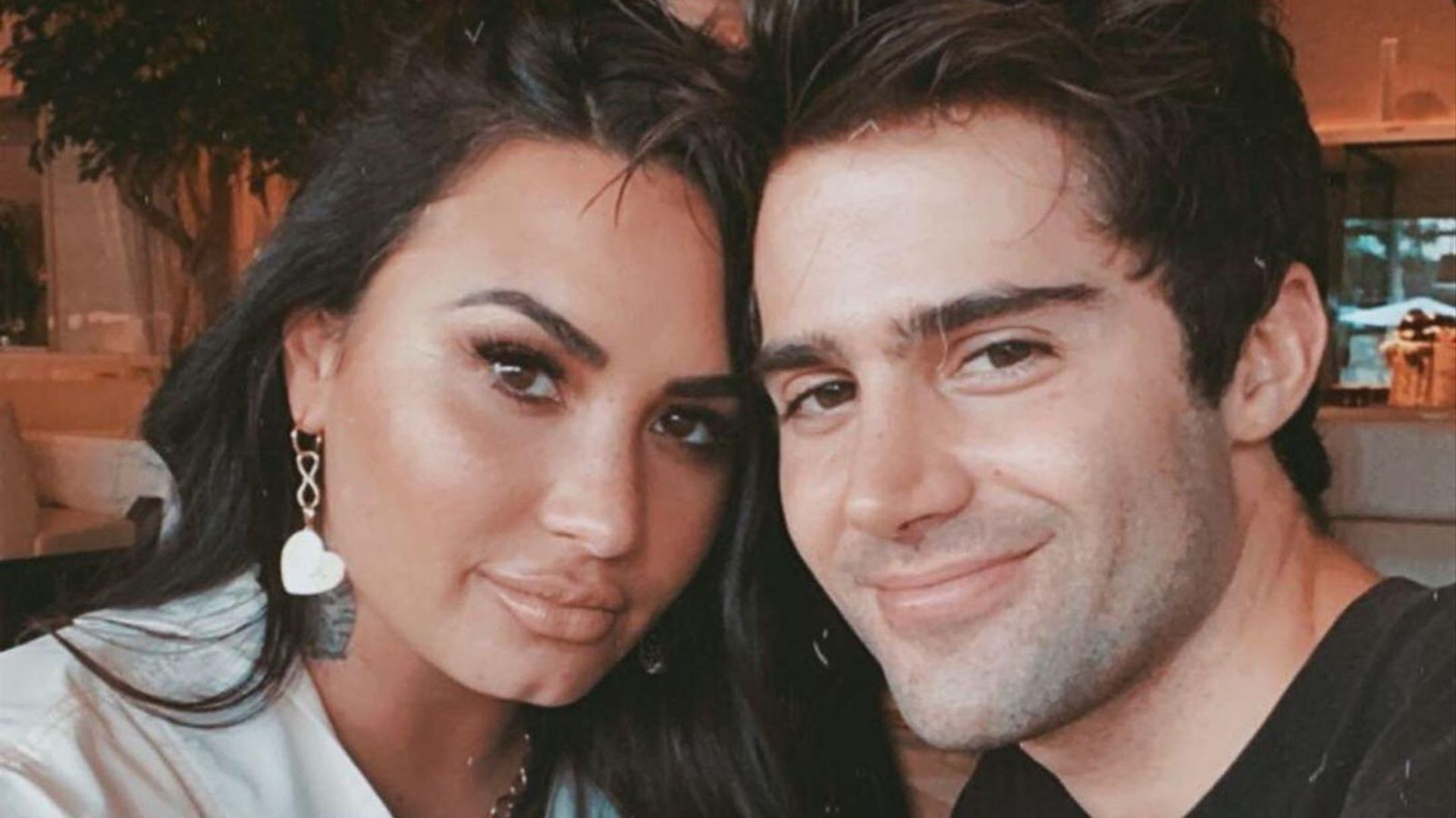 Demi Lovato and Max Ehrich relationship timeline (Image via Twitter)