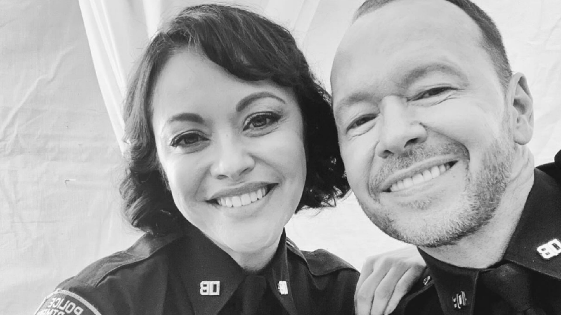 Maria Baez&rsquo;s and Danny. (BTS of Blue Bloods) Image Via: Instagram/@marisachicaramirez