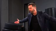 Brady presents Sarah with a rage room on Days of our Lives | Image: Peacock