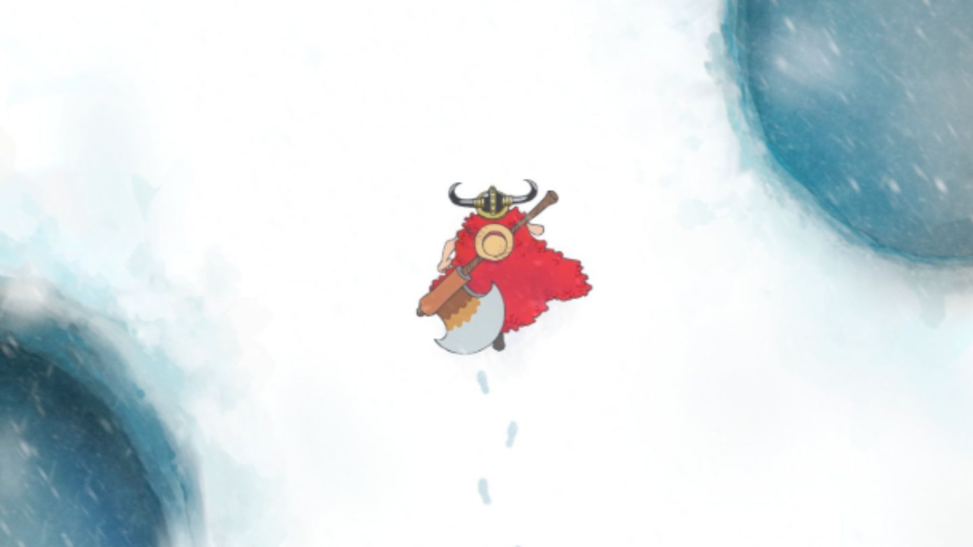 First image of Luffy in Elbaf (Image Source: Toei Animation)