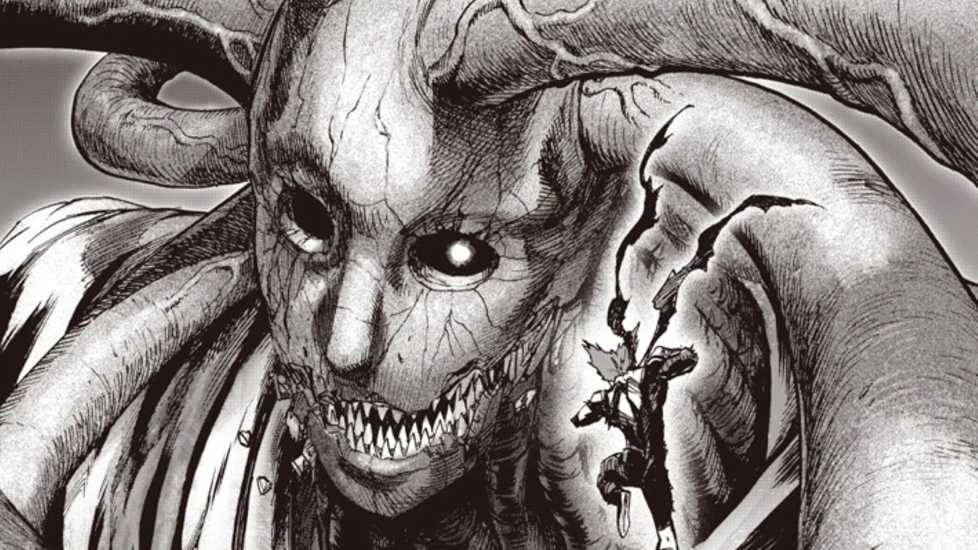 Garou vs. Orochi (Image Credit: Shueisha)