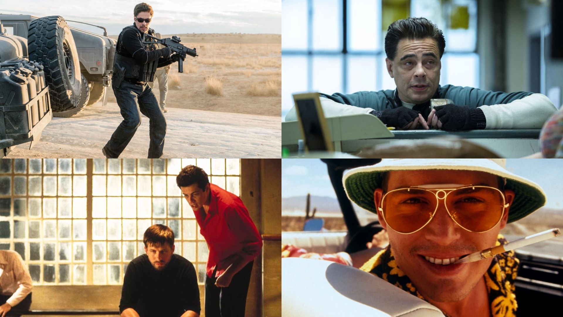 Benicio Del Toro movies and TV shows | Images via Hotstar, Netflix, MUBI &amp; Prime Video