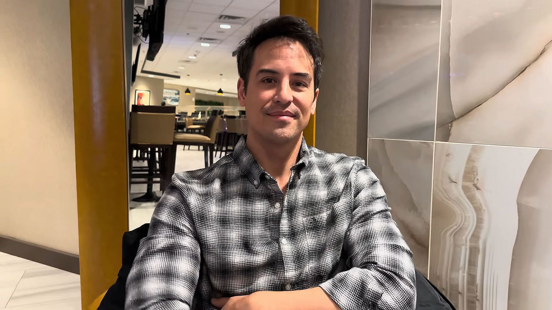 General Hospital alum Marcus Coloma. | Image Source: YouTube