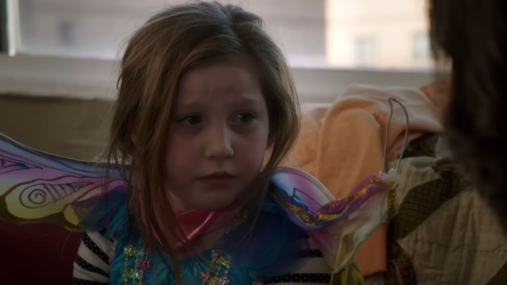 Ella Anderson as Maddie Aschler on Law &amp; Order: Special Victims Unit, Season 15, Episode 19. (Image Via: Apple TV+)
