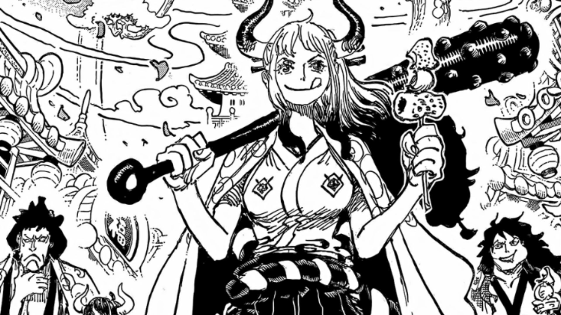 Yamato as seen after fulfilling their duties in Wano 