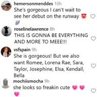 Fans react to VS's post. (Image via Instagram/@victoriassecret)
