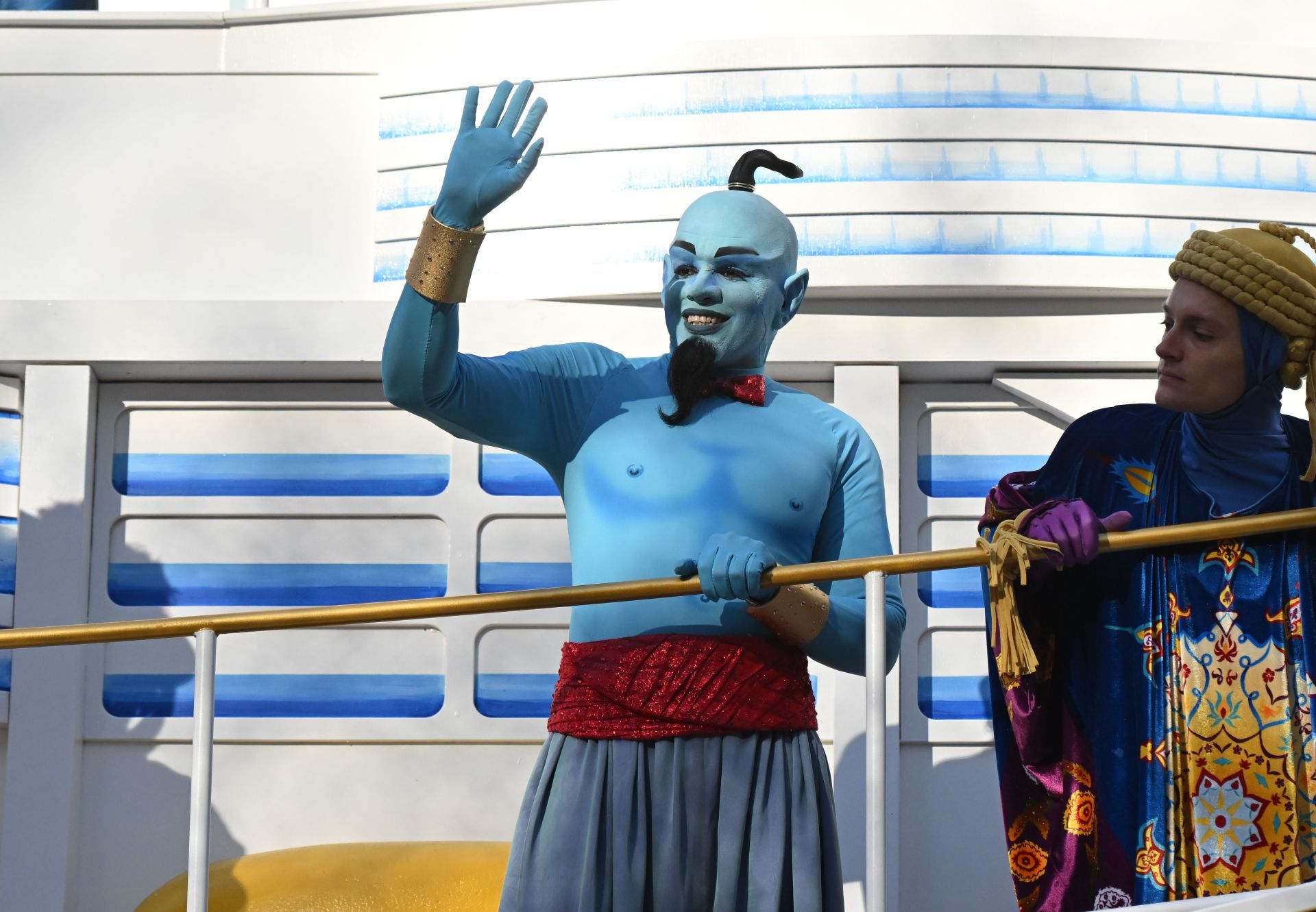 Disney&#039;s Genie attends the 2023 Macy&#039;s Thanksgiving Day Parade in New York City | Image via: Getty