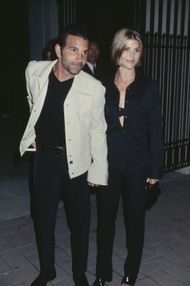 Mossimo Giannulli and Lori Loughlin at Sony Pictures Studio, California, in 1997 (Image via Getty)