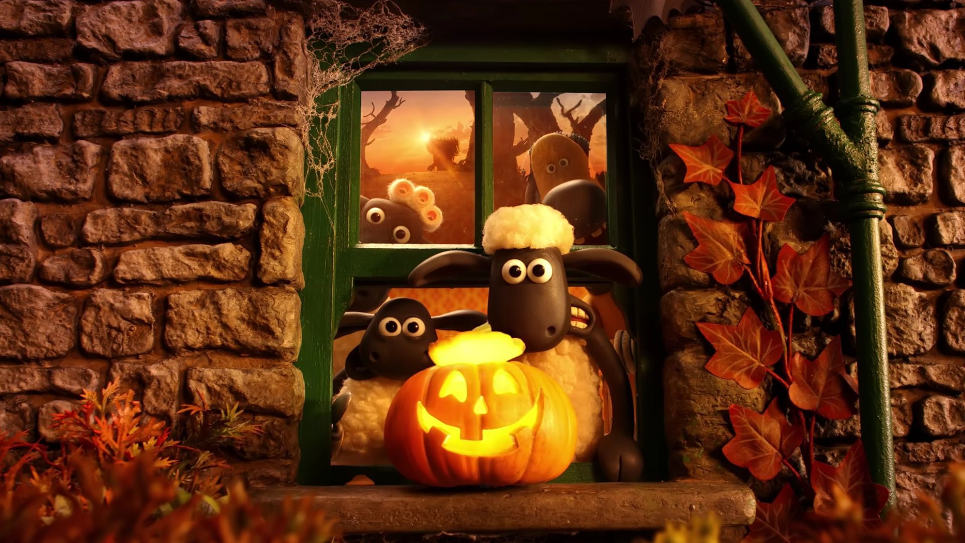 Still from Shaun The Sheep: The Beast of Mossy Bottom (Screenshot from YouTube/@Shaun the Sheep Official)