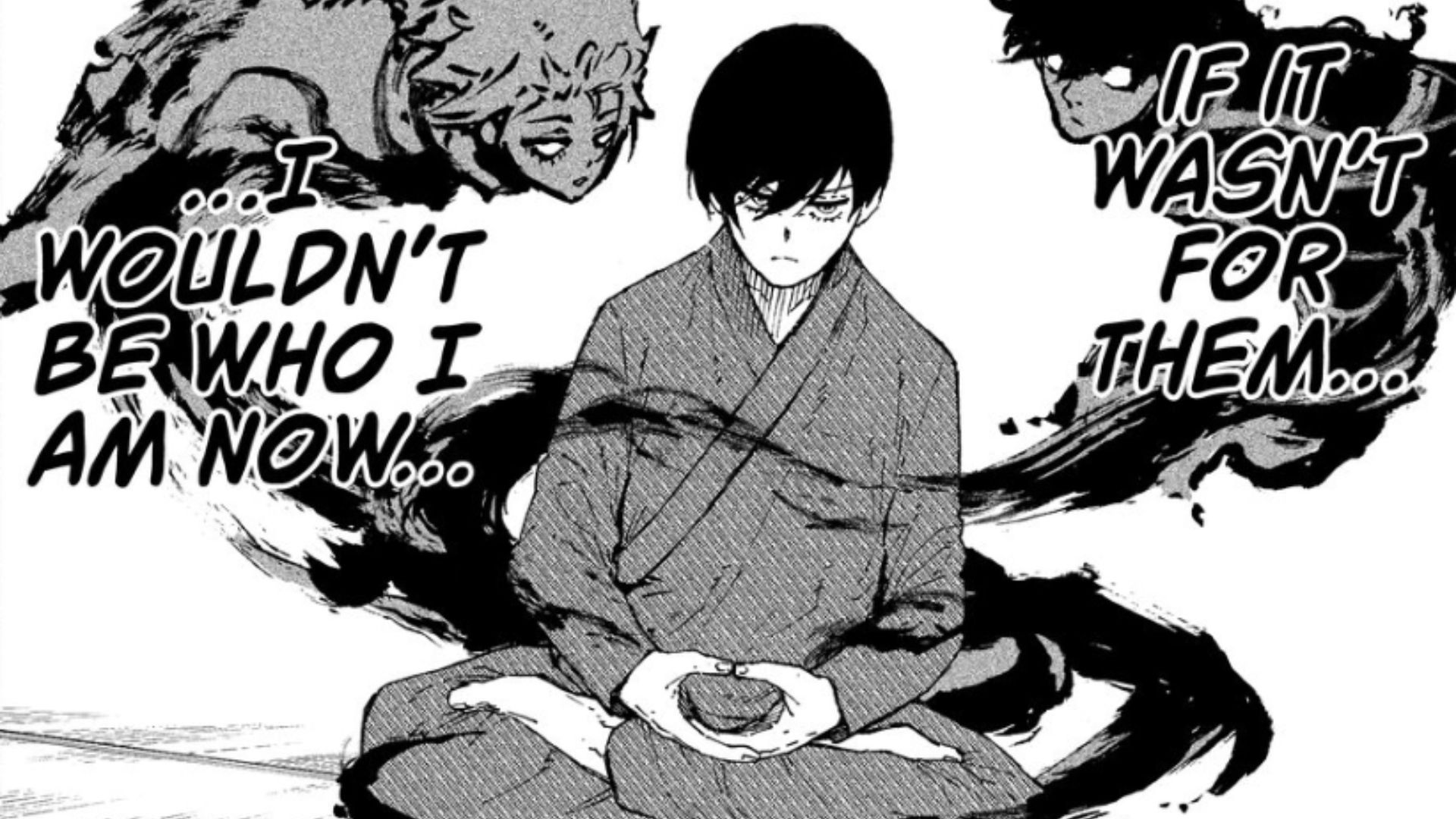 Rin&#039;s flashback doing meditation (Image Source: K Manga)