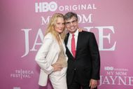 Ali Wentworth and George Stephanopoulos at the 2025 Tribeca Festival - "My Mom Jayne: A Film By Mariska Hargitay" - Source: Getty