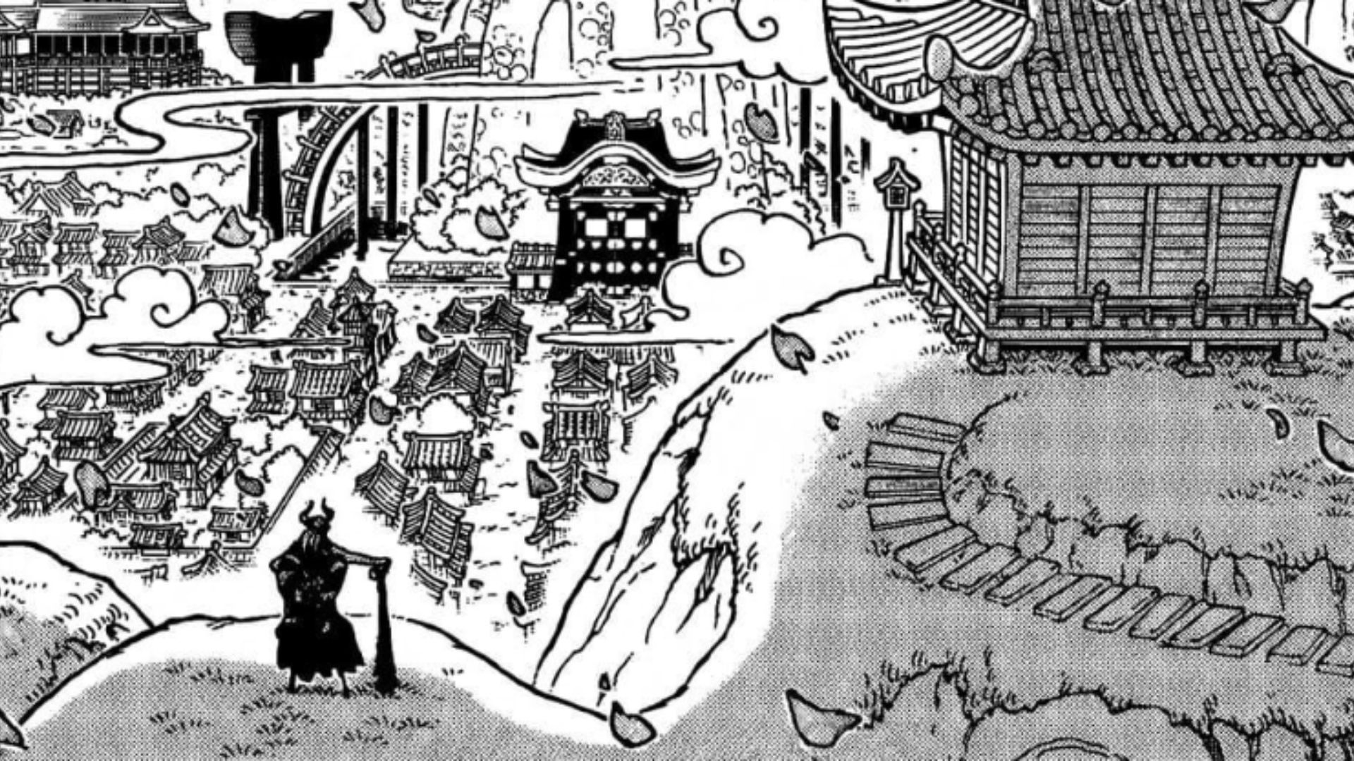 Yamato overlooking the Flower Capital (Image Source: Shueisha)