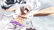 Luffy in Gear 5 as seen in anime (Image credit: Toei Animations)