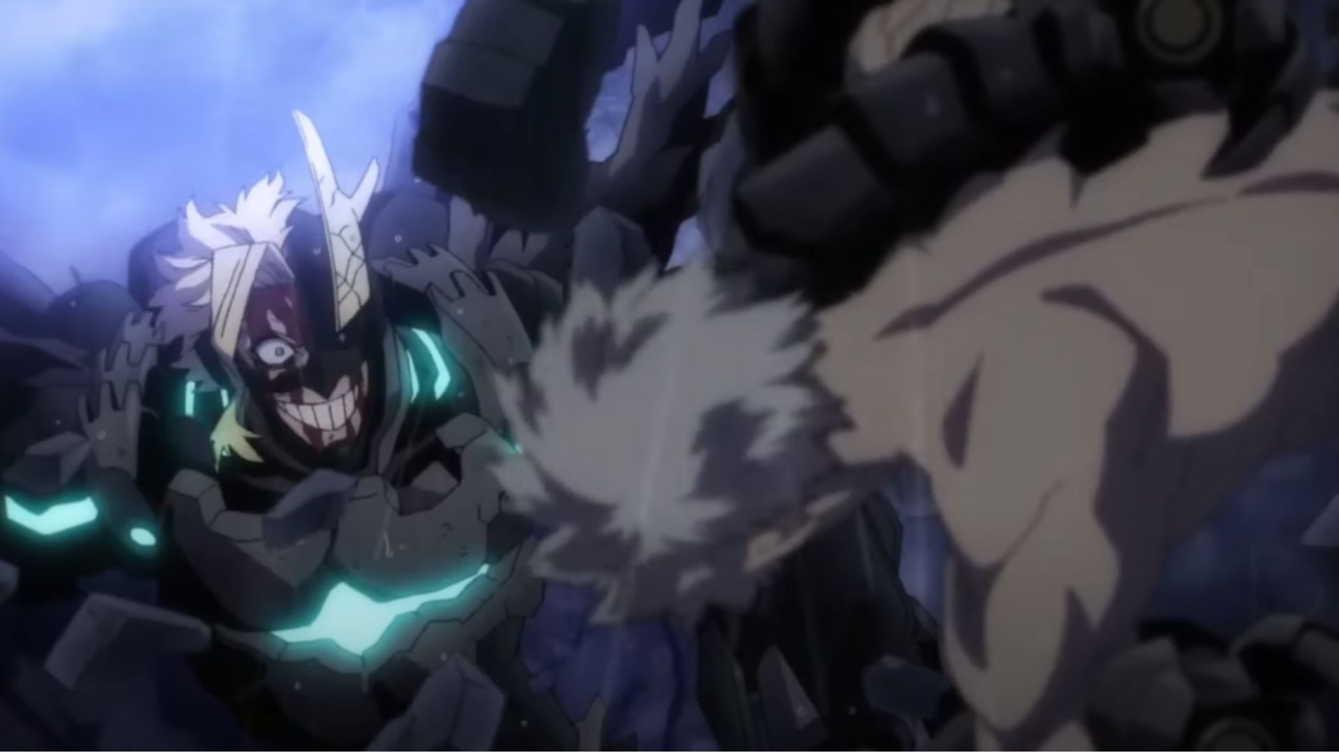 Armored All Might vs. All For One (Image Source: Studio Bones)