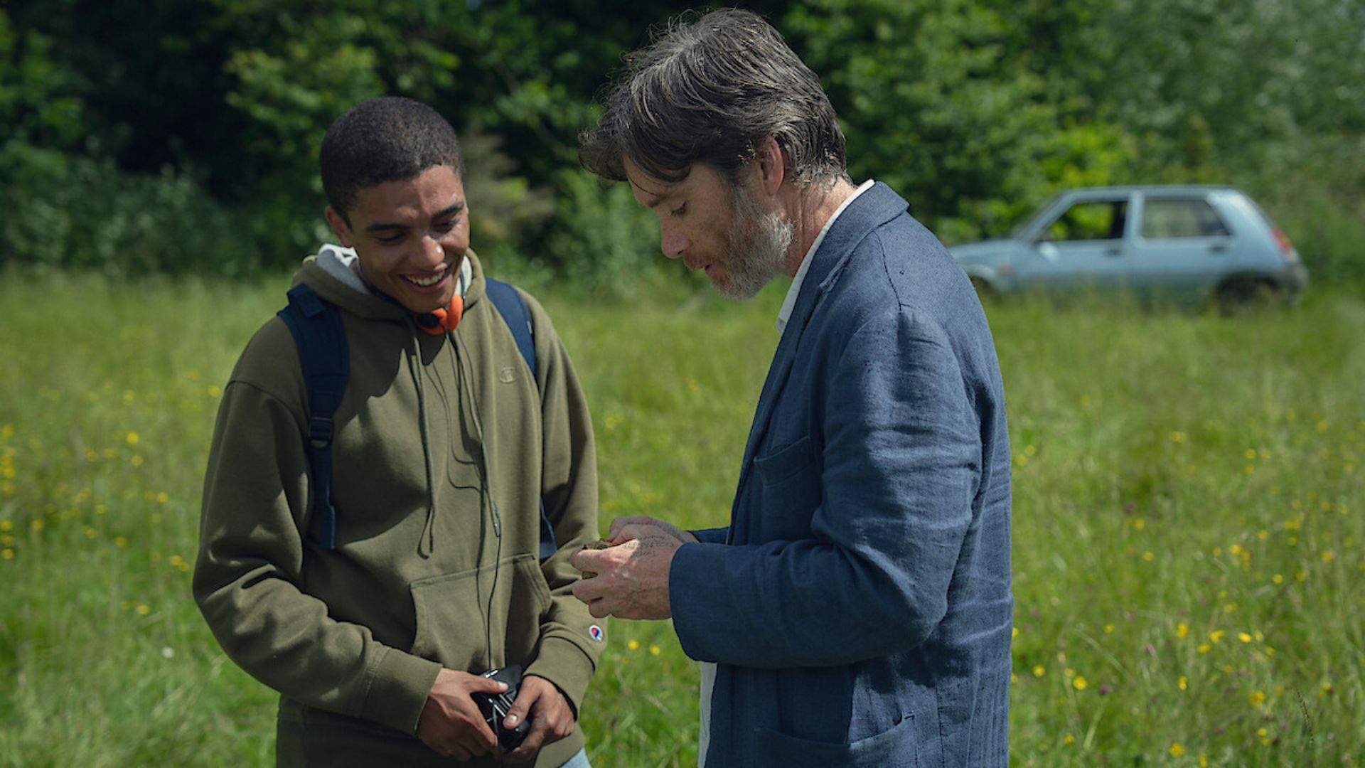 Steve and Shy (Image via Netflix)