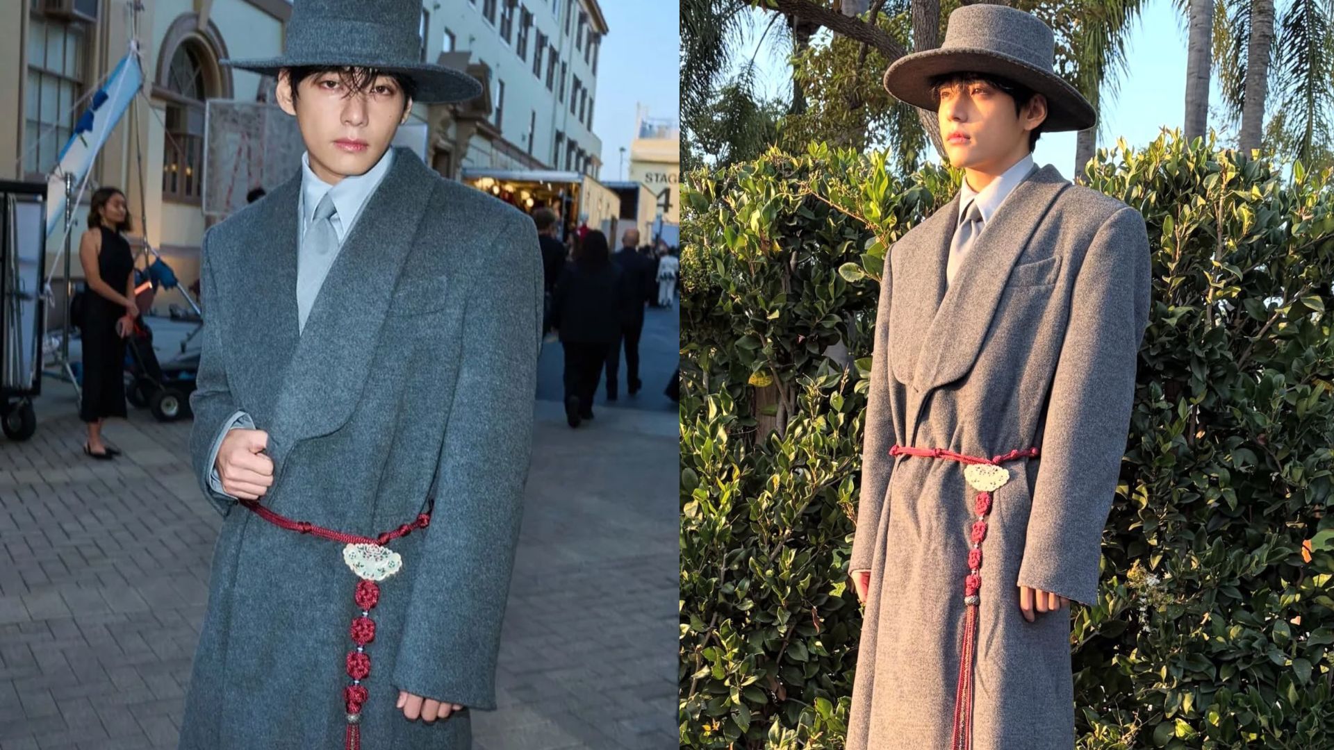 BTS&rsquo; Taehyung&rsquo;s look for &lsquo;Vogue World: Hollywood&rsquo; event at Paramount Studios