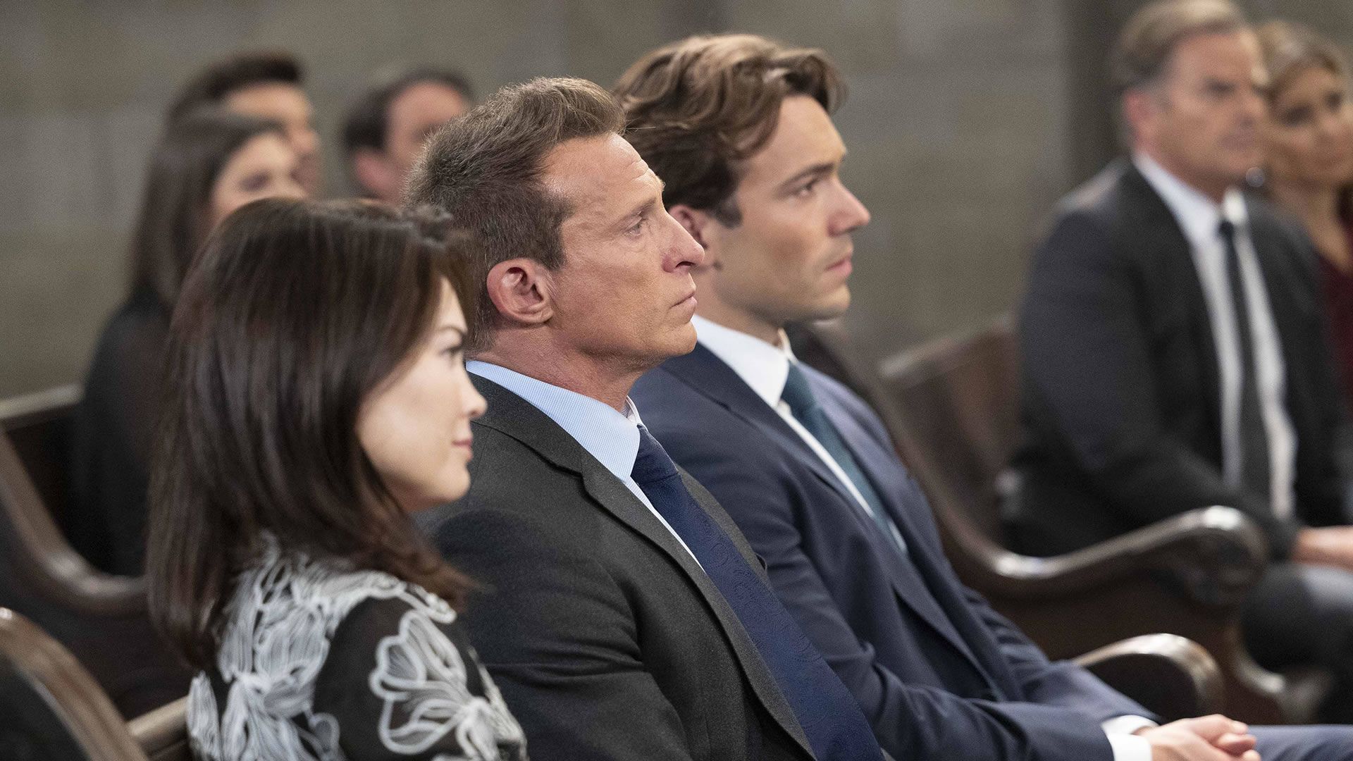 General Hospital&#039;s Liz, Jason, and Michael. | Image Source: ABC