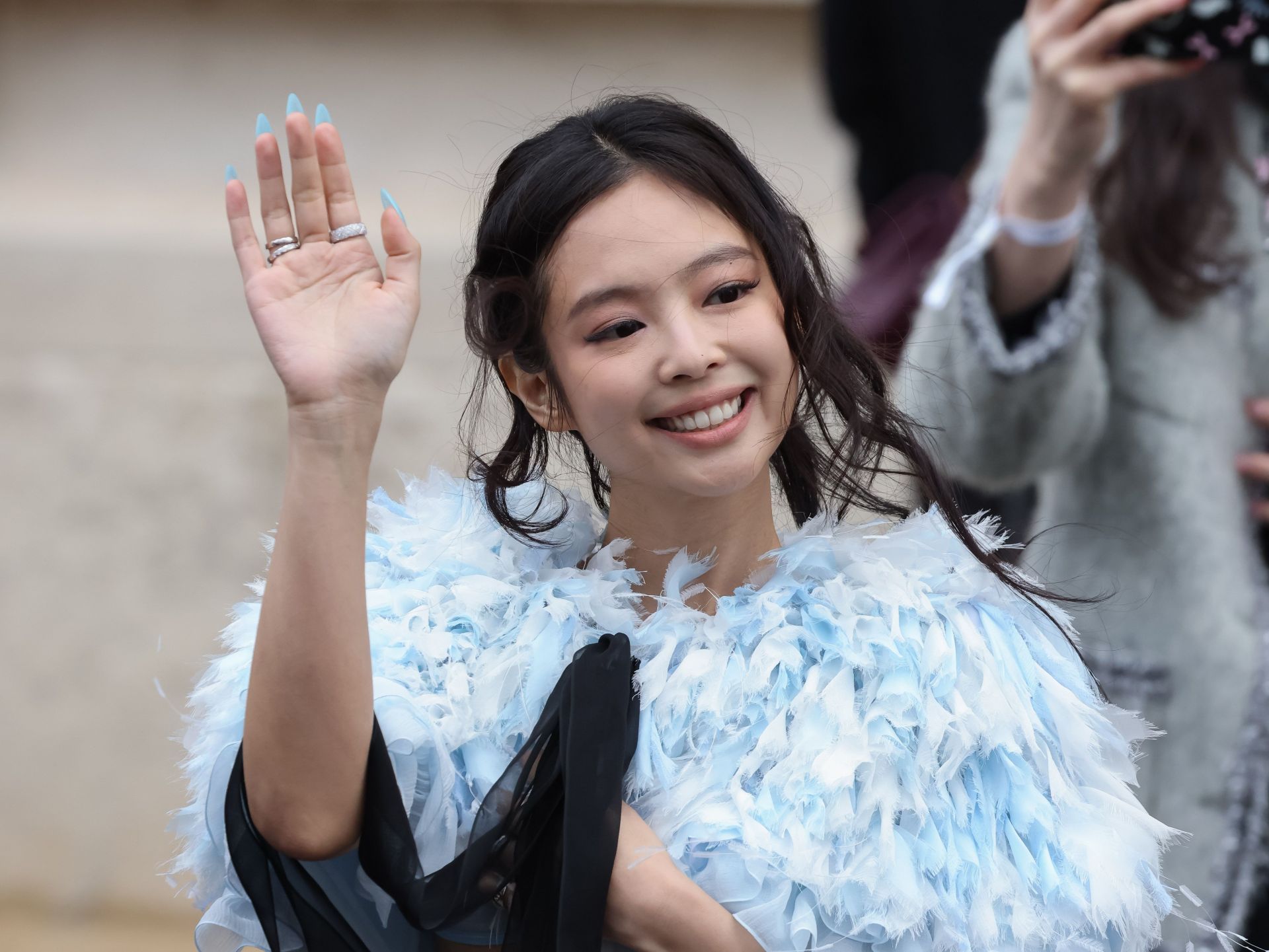 Chanel: Outside Arrivals - Paris Fashion Week - Haute Couture Spring-Summer 2025 - Source: Getty