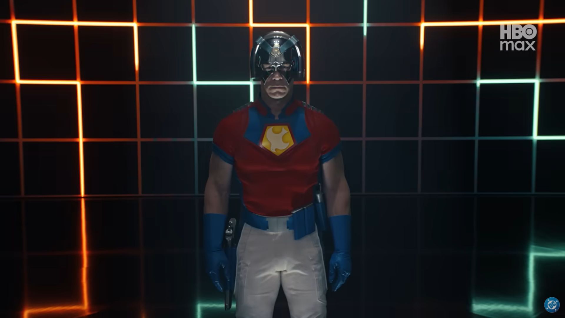John Cena in the Peacemaker Season 2 intro | Image Via: DC