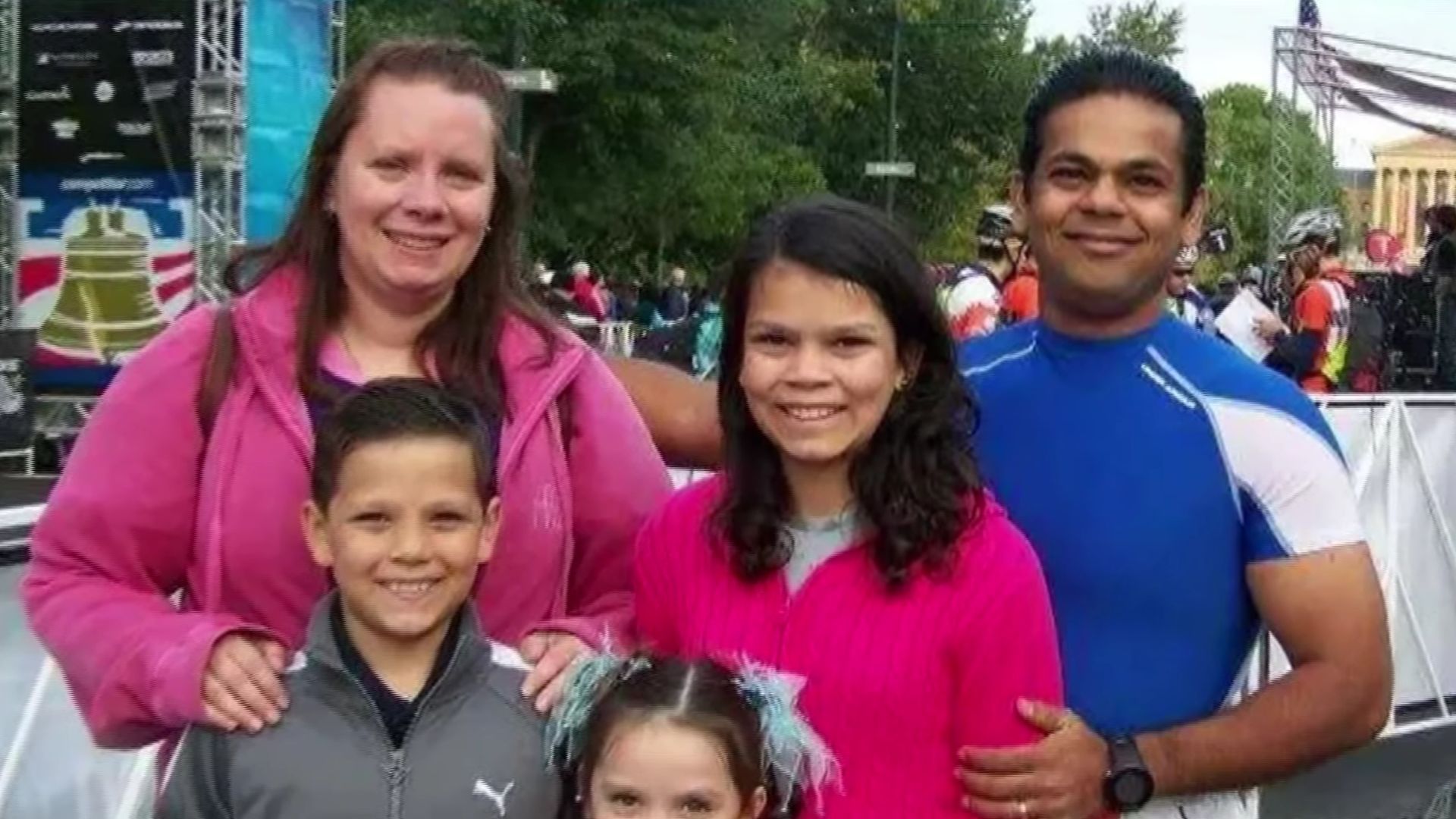 Remy and Jennifer Ramsaran with their children Screenshot from a post on Facebook/@Dateline NBC)