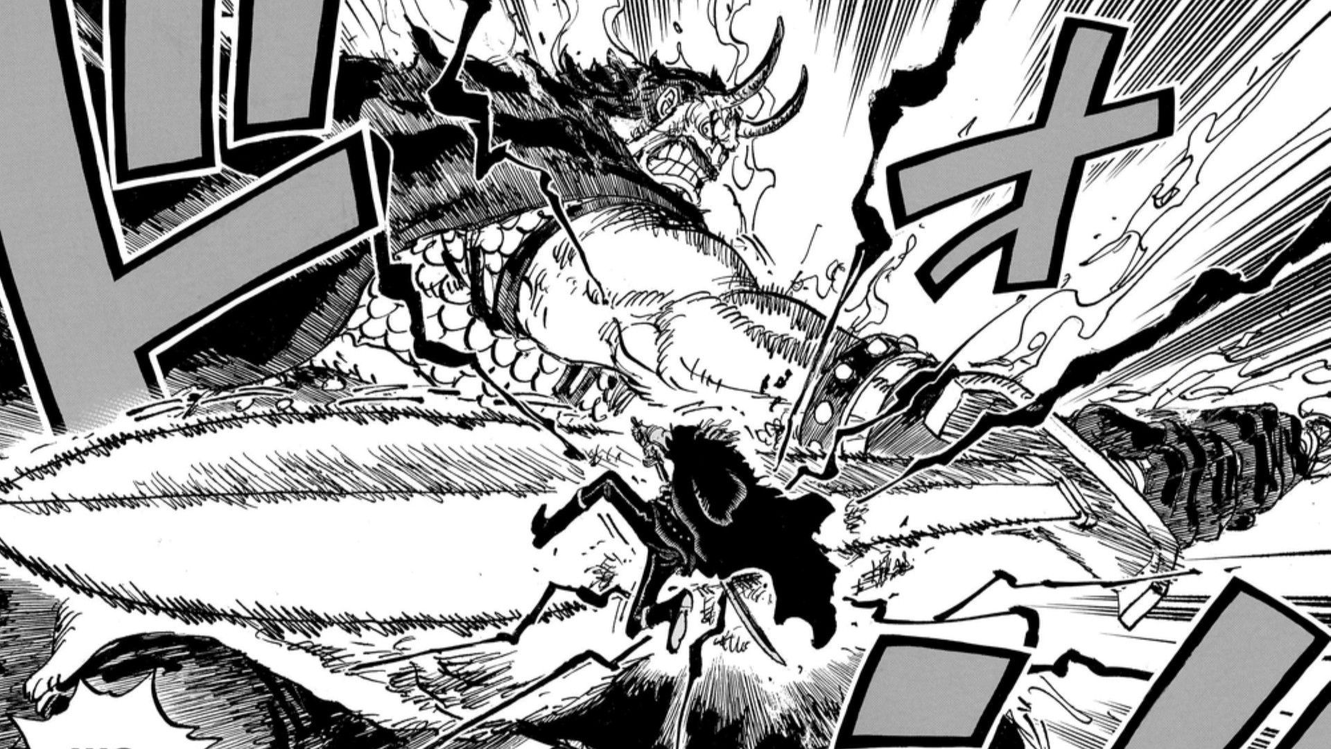 Rocks vs. Harald (Image Credit: Shueisha)