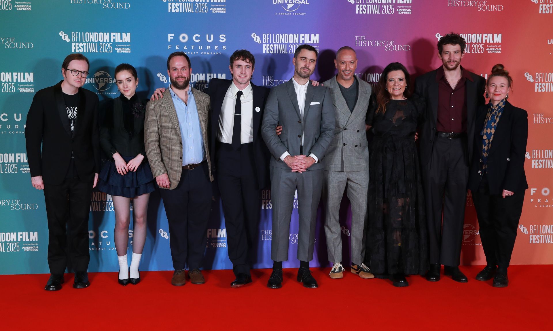 &quot;The History of Sound&quot; Headline Gala - The 69th BFI London Film Festival - Source: Getty