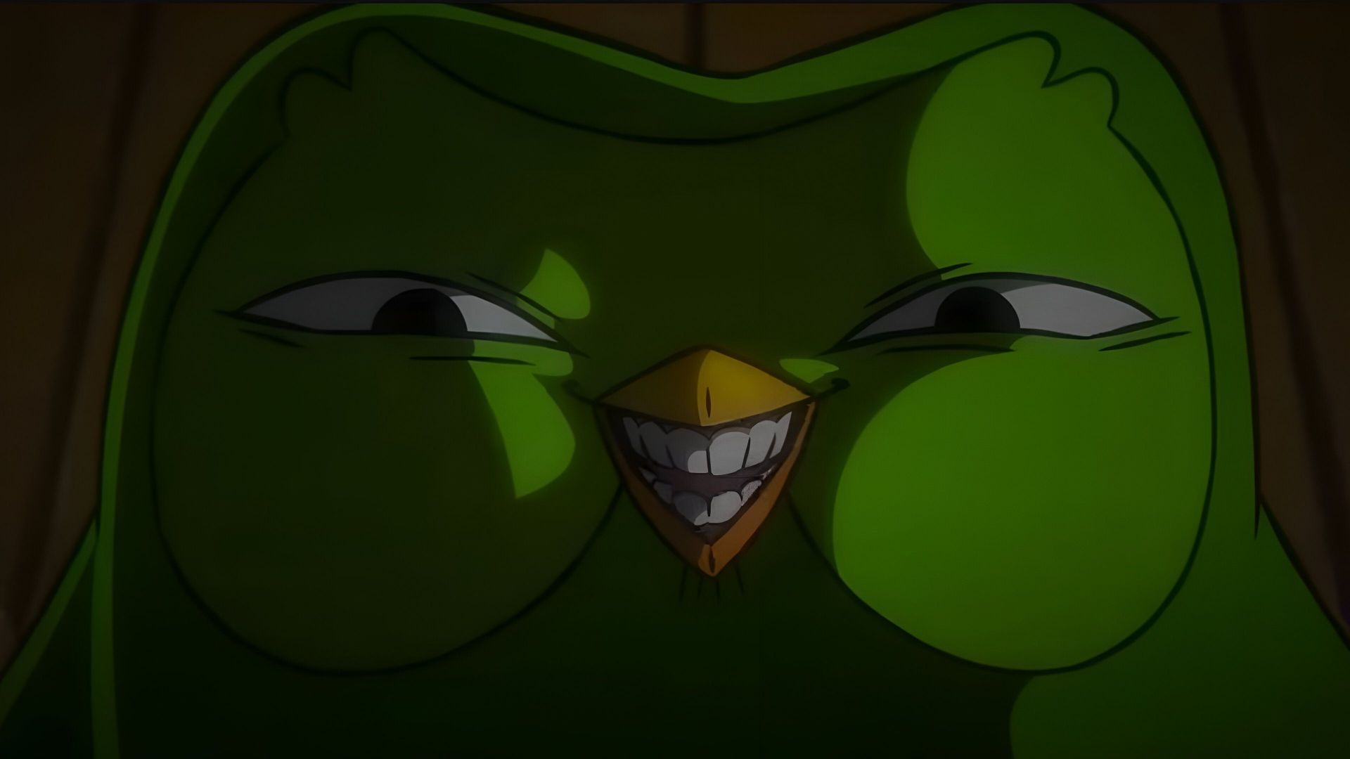 The Owl from the Duolingo anime (Image Source: Animation Studio Titmouse)