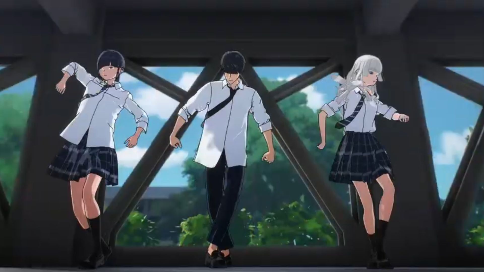 A dance practice in Wandance Episode 4 (Image Source: Studio Madhouse)