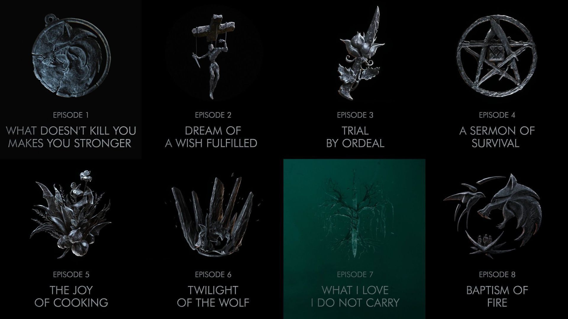 The Witcher Season 4 episode titles (Image Via: Instagram/@witchernetflix)